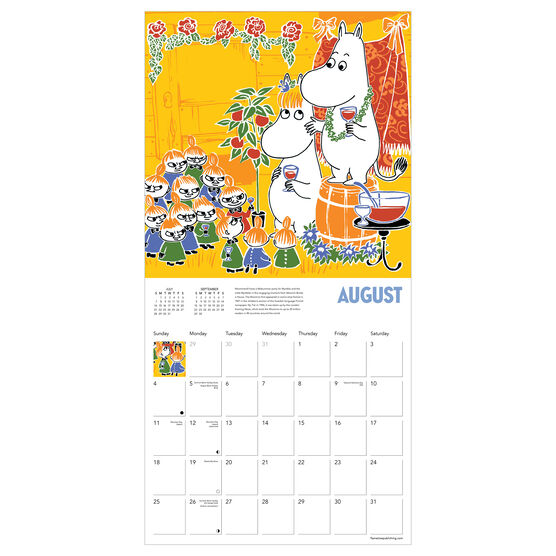 Moomin 2024 wall calendar Calendars Tate Shop Tate